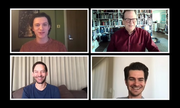 Tom Holland curhat rasanya adu akting dengan 2 Spider-Man