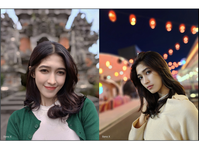 Fitur Portrait di ponsel OPPO
