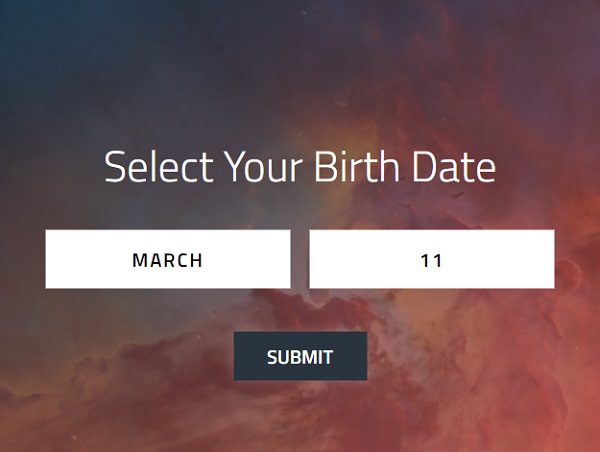 Cara buat NASA took on my birthday