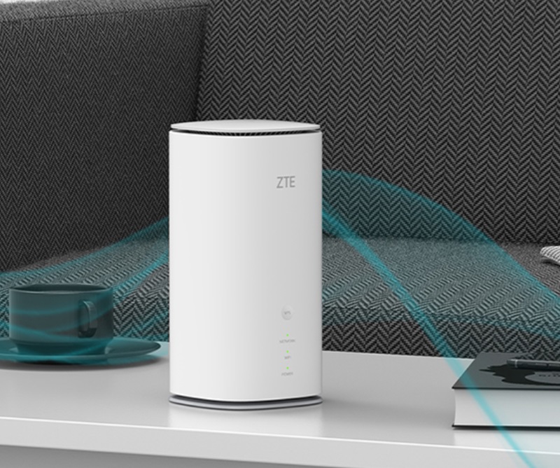 Router ZTE 5G tembus kecepatan Wi-Fi 5400 Mbps