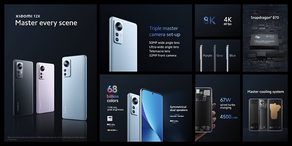 Xiaomi 12 Series meluncur di pasar global