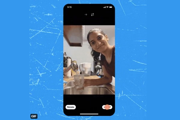 GIF kini bisa dibuat langsung di Twitter versi iOS