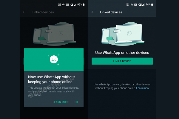 Fitur multi perangkat WhatsApp tersedia untuk semua orang