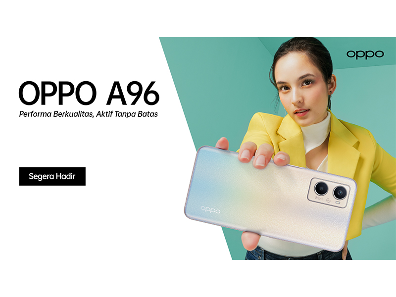 OPPO A96 meluncur dalam waktu dekat