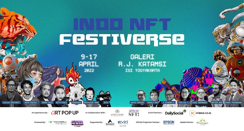 Festival NFT terbesar di Indonesia digelar di Yogya