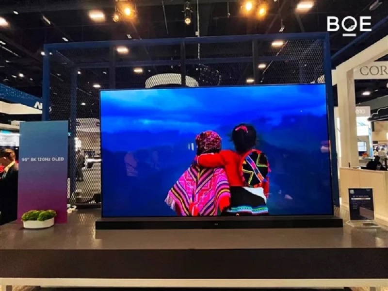 BOE umumkan layar OLED 8K 95 inci dengan refresh rate 120 Hz