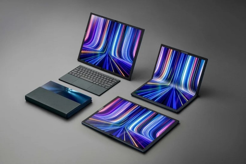 BOE pamerkan layar AMOLED lipat 17,3 inci untuk laptop