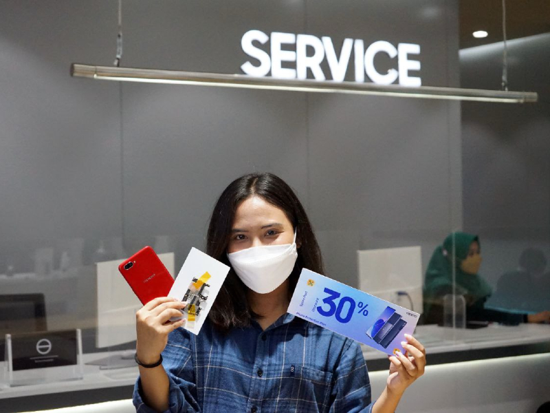 OPPO ajak pengguna perbaiki smartphone di Service Center 