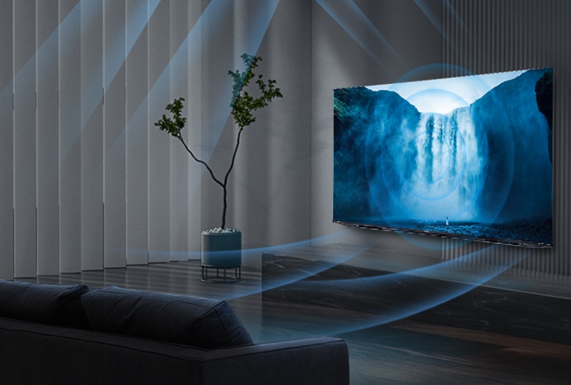 Sharp Aquos XLED F8 punya teknologi Mini LED 65 inci