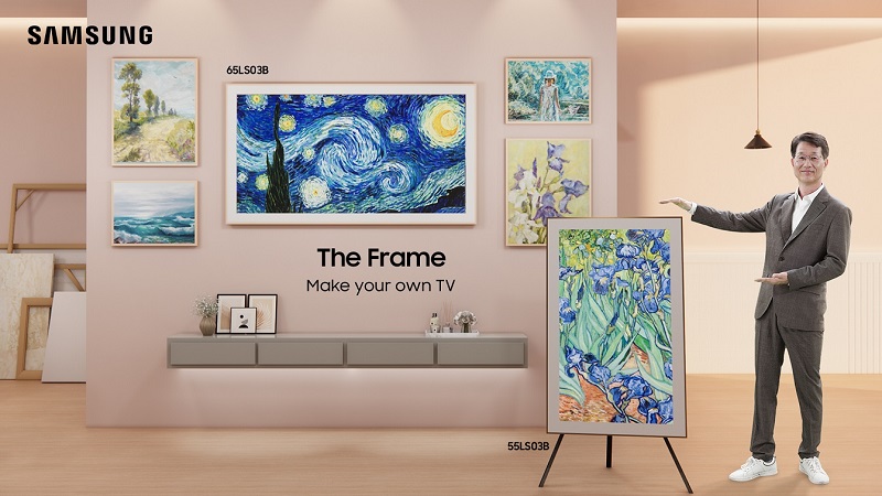Samsung rilis TV The Frame dan proyektor The Freestyle