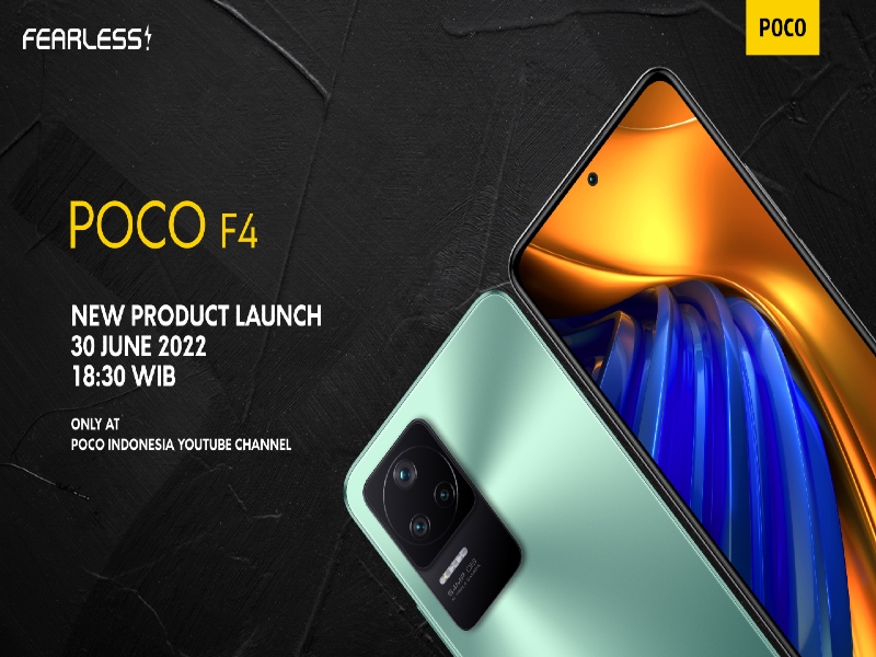 Resmi rilis, POCO F4 meluncur ke Indonesia akhir Juni 2022