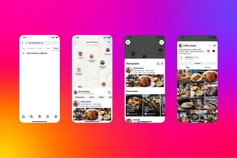 Fitur Peta pada Instagram hadir untuk bantu UMKM Indonesia