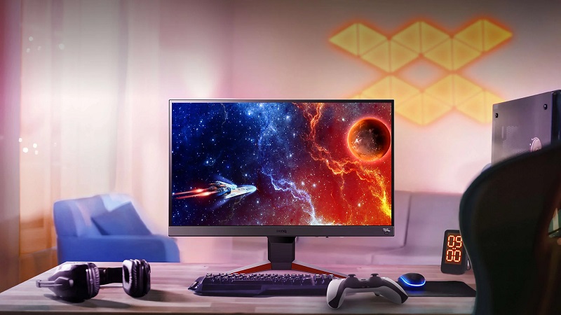 Monitor gaming BenQ EX240N punya refresh rate 165 Hz
