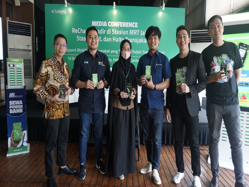 Kini layanan ReCharge hadir di berbagai transportasi publik