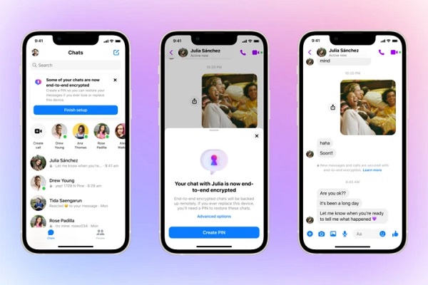 Facebook Messenger akan dilindungi enkripsi E2E