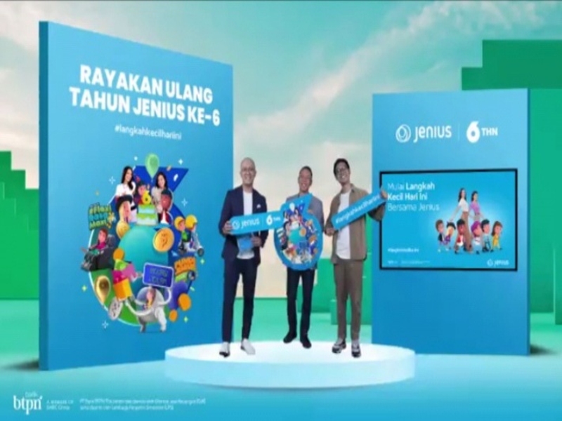 Rayakan ulang tahun keenam, Jenius gelar program PUNDI Jenius dan #FlexiRasaMaxi