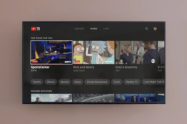 YouTube TV punya fitur nonton 4 video bersamaan