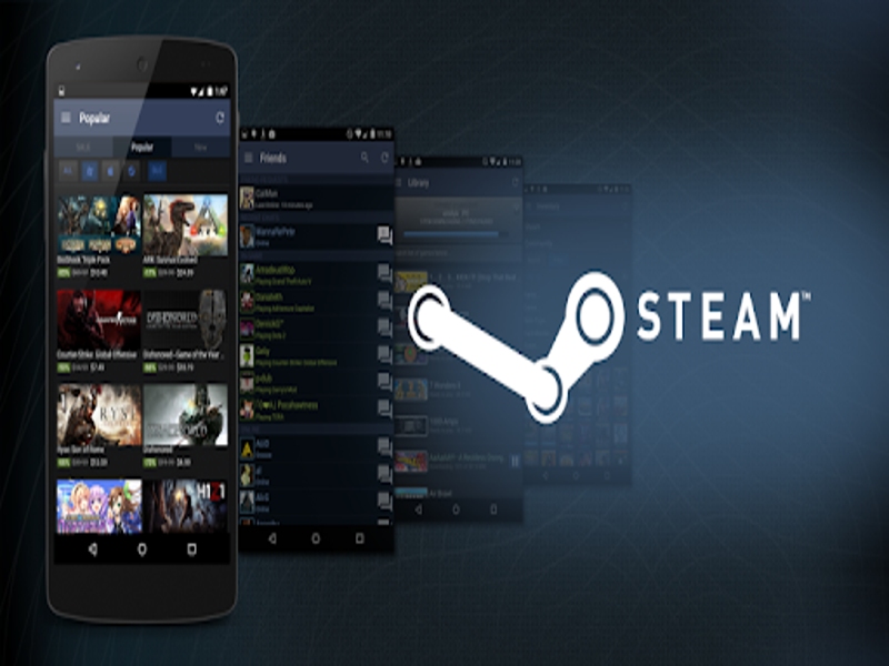 Valve rombak tampilan aplikasi Steam mobile