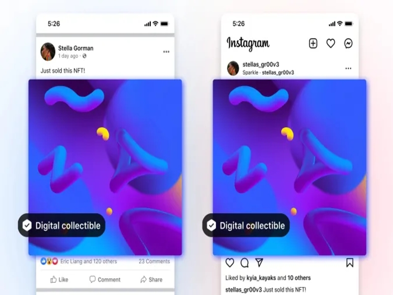Pengguna Facebook kini bisa pamerkan NFT di platformnya