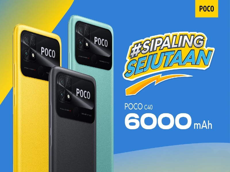 POCO C40 resmi meluncur, mulai harga Rp1,5 jutaan