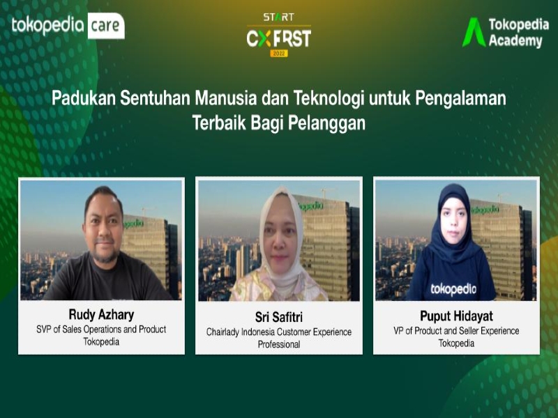 Tokopedia gelar START CX F1RST Summit 2022 