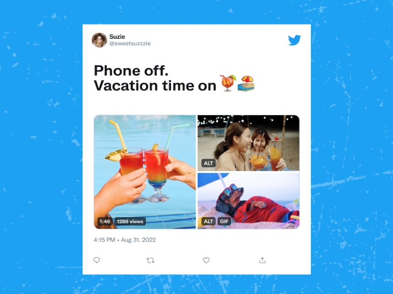 Twitter bisa posting gambar, GIF dan video dalam satu tweet
