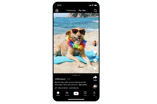 TikTok hadirkan fitur posting foto bergaya carousel