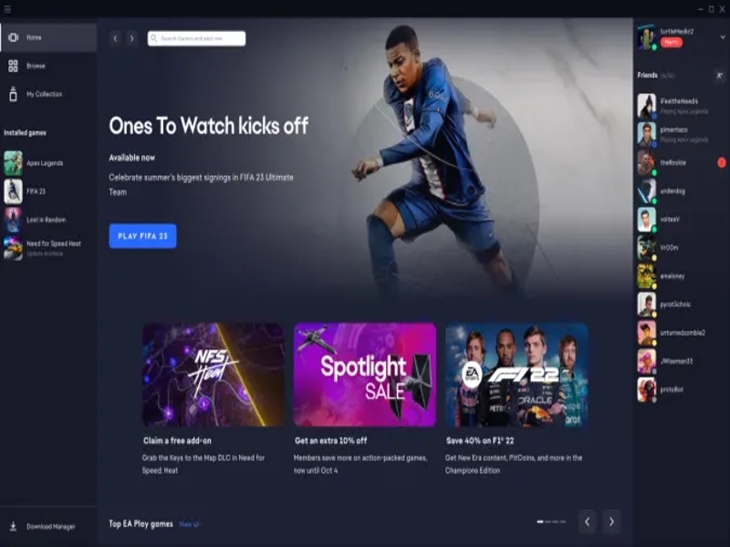 EA App resmi rilis, launcher pengganti Origin 