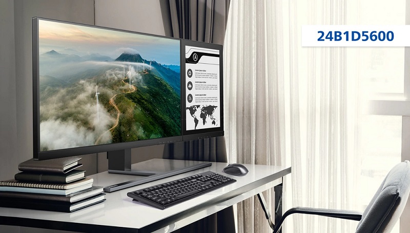 Philips kenalkan monitor unik berlayar ganda