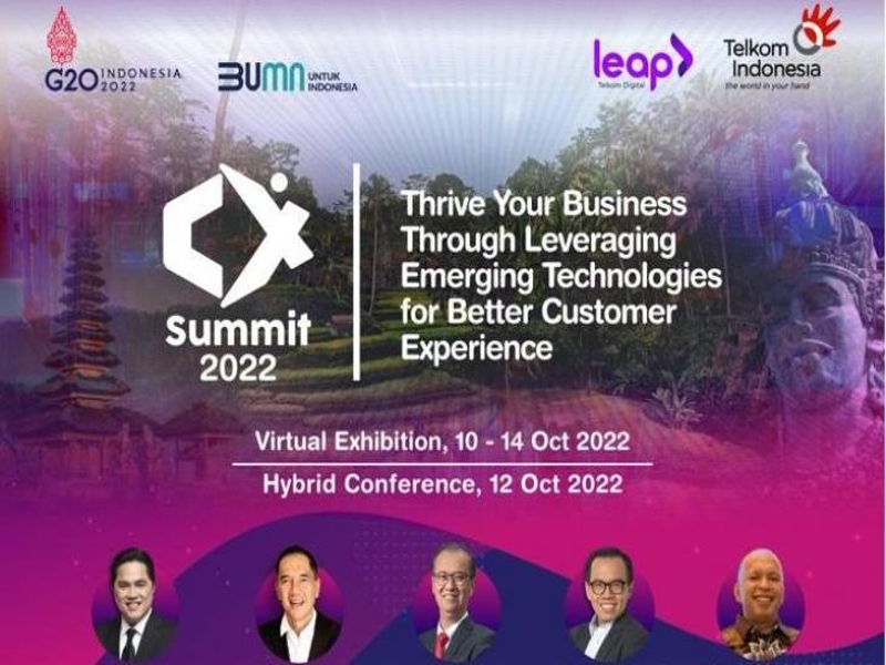 Gelar CX Summit 2022, Telkom bahas adopsi teknologi digital di dunia bisnis