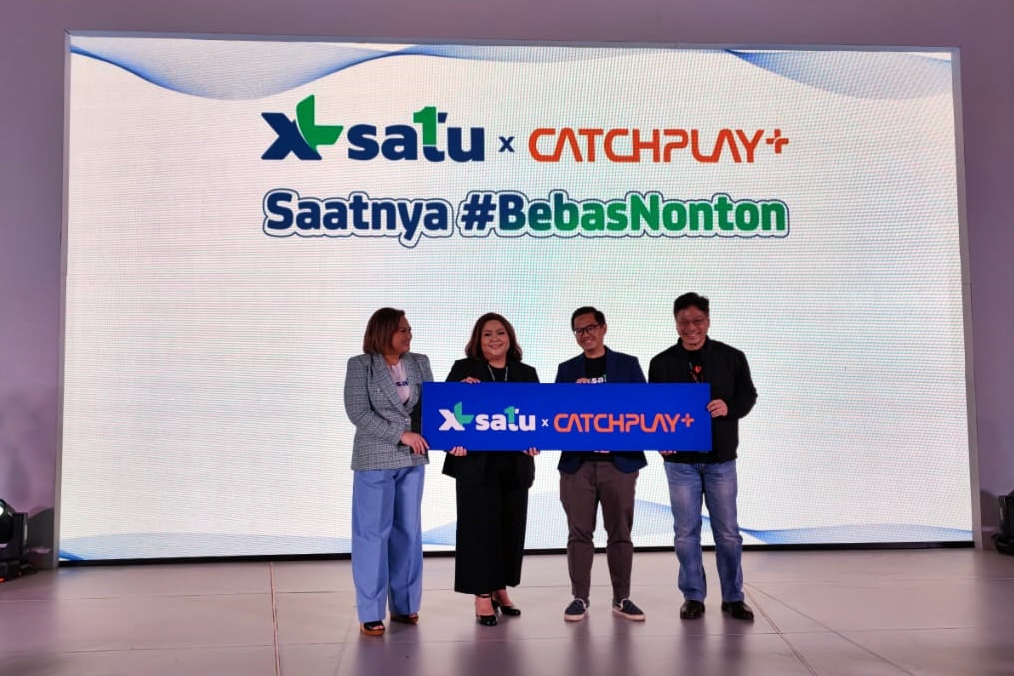 XL Satu gandeng Catchplay+ demi tampilkan film berkualitas di rumah
