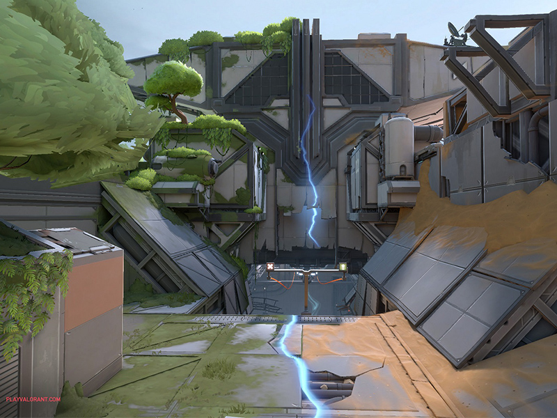 Update map Fracture di Valorant