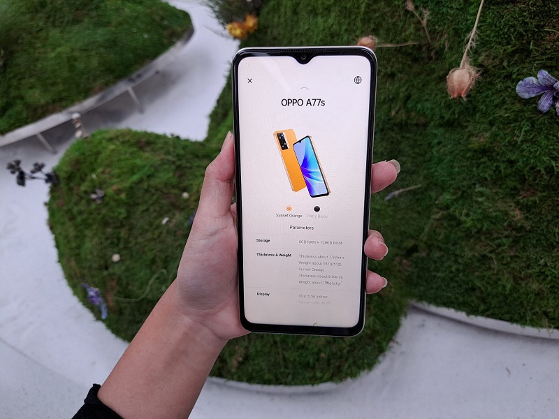 Beberapa perbedaan OPPO A77s dibanding OPPO A76