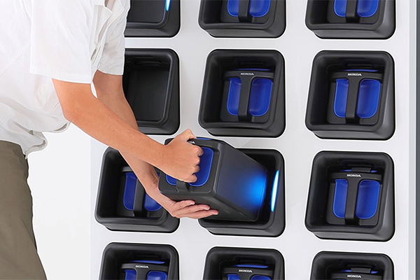 Honda kenalkan stasiun baterai isi ulang