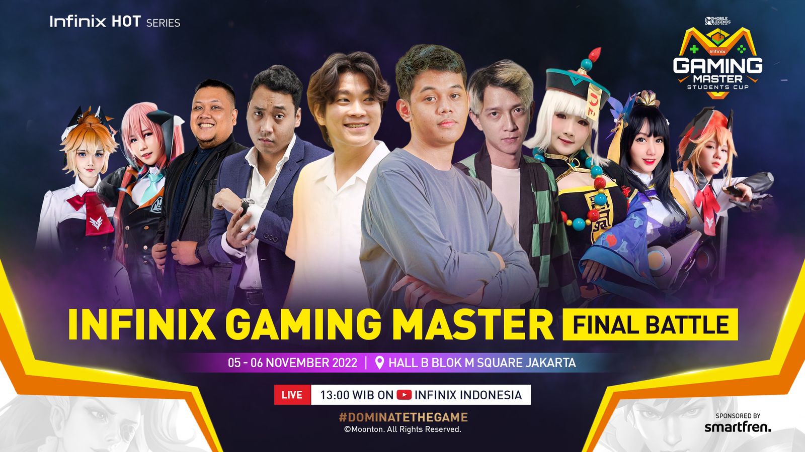 Grand Final Infinix MLBB Gaming Master Siap digelar