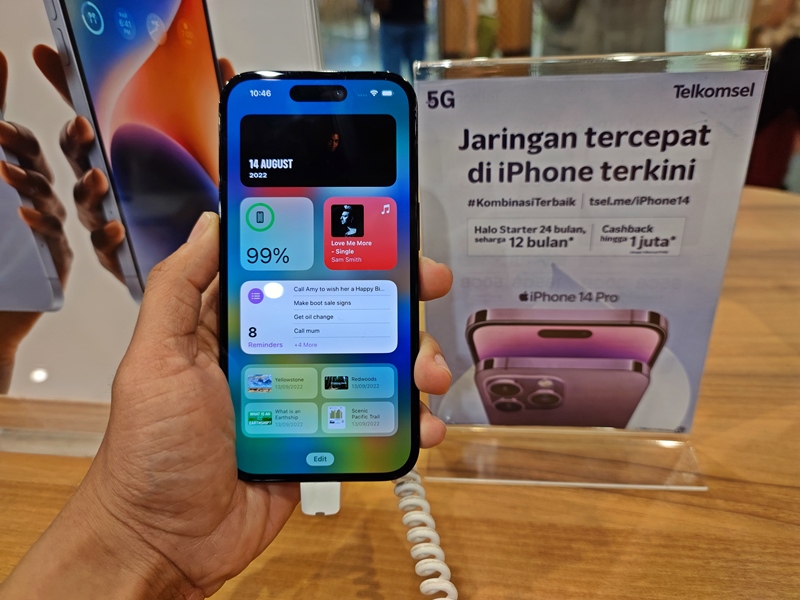 Telkomsel hadirkan paket bundling untuk seri iPhone 14