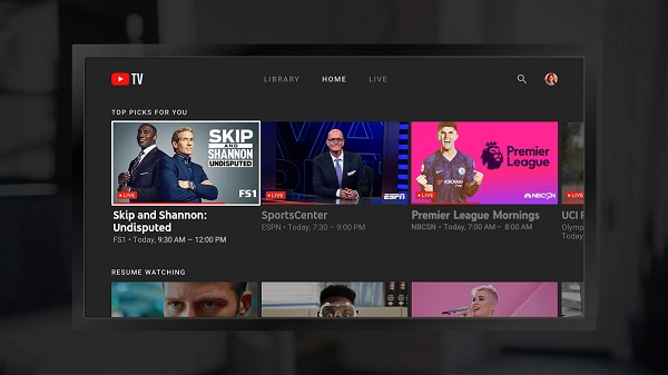 YouTube TV punya fitur baru penunjuk waktu