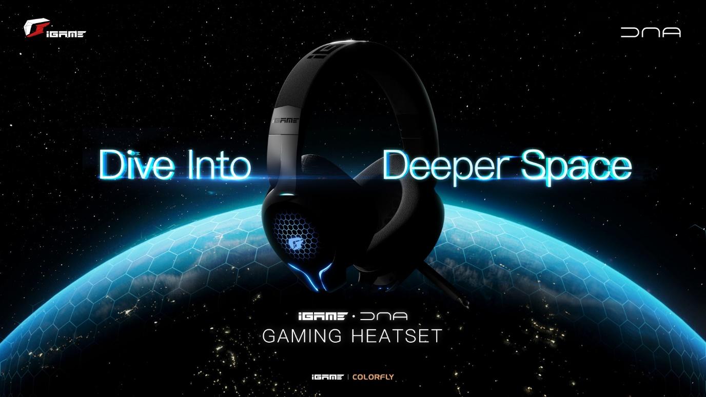Colorful rilis headset gaming iGame DNA
