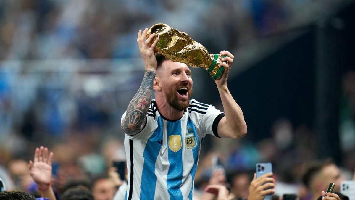 Foto Piala Dunia Messi pecahkan rekor Instagram