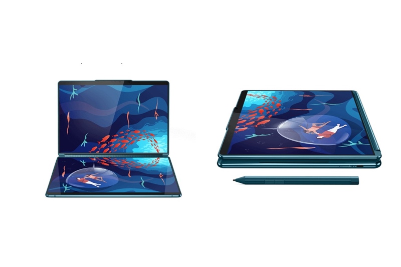 Lenovo YogaBook 9i 13 dual display hadir di CES 2023