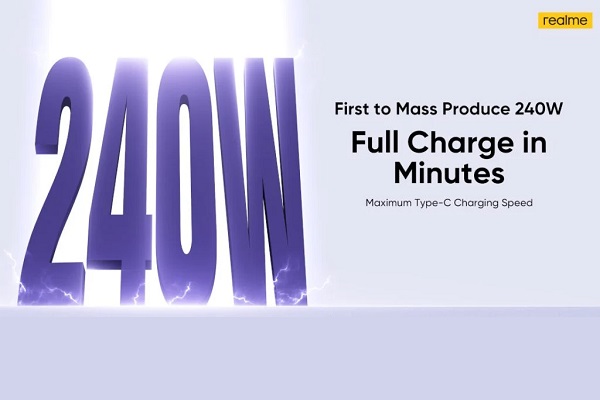 Resmi, realme umumkan charger 240W