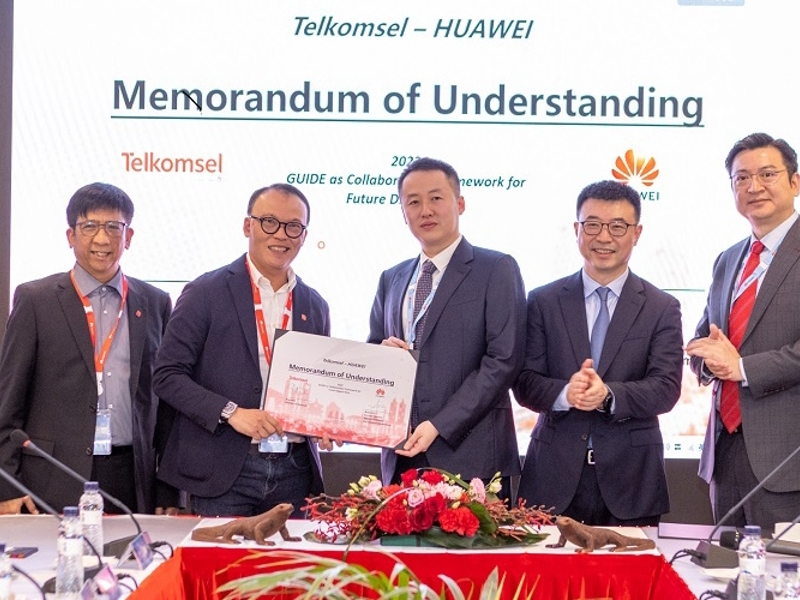 Telkomsel, Huawei percepat pengembangan telko di Indonesia