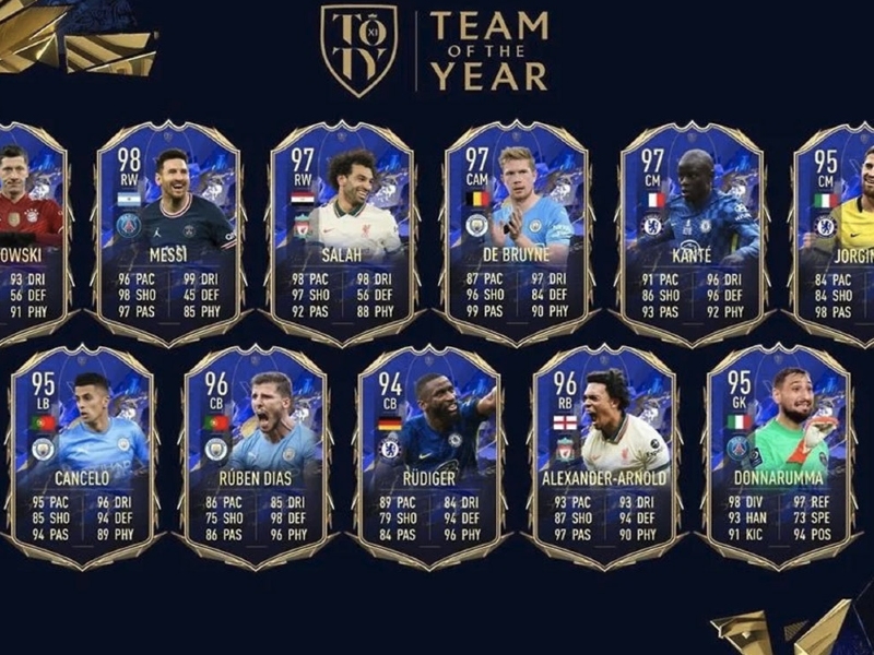 Jajaran nama meriahkan FIFA Mobile 2023 Team of the Year