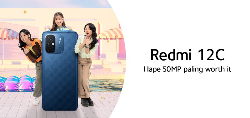 Redmi 12C sudah meluncur di Indonesia, ini harganya