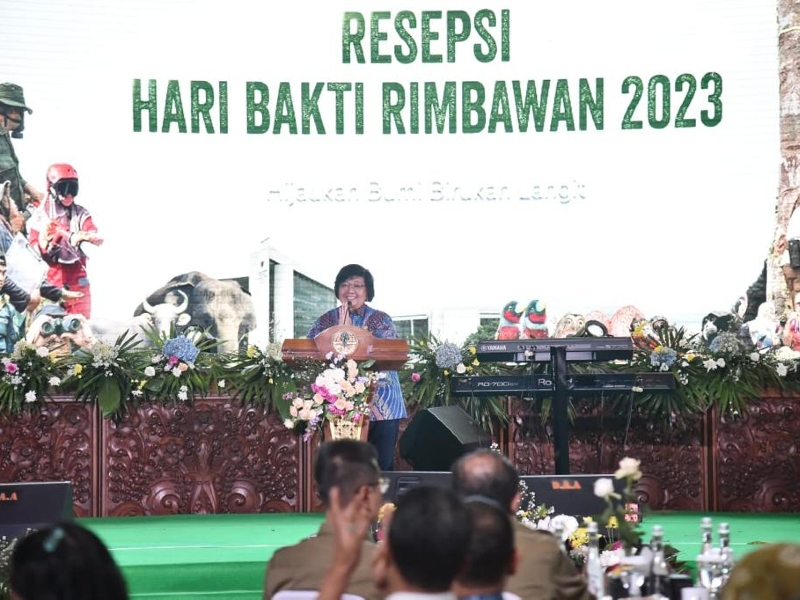Rayakan Hari Bakti Rimbawan ke-40, Kementerian LHK minta masyarakat jaga bumi