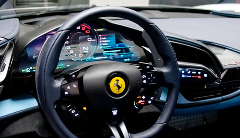 Samsung akan kembangkan OLED untuk mobil Ferrari