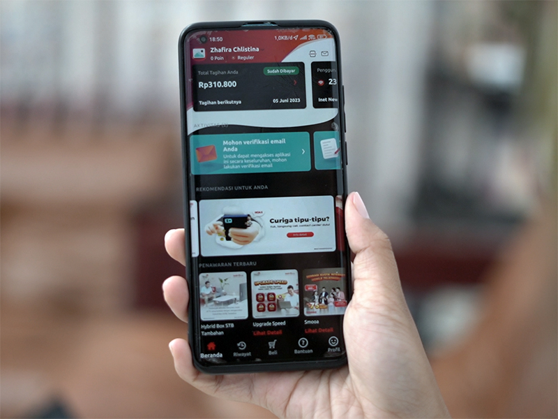 IndiHome, enabler kebijakan bekerja hibrida