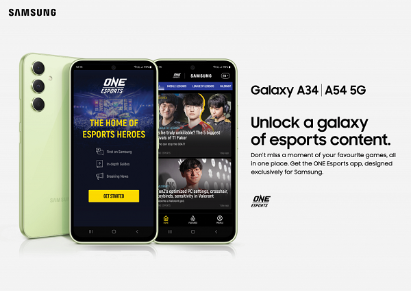Aplikasi ONE Esports eksklusif untuk ponsel Samsung Galaxy