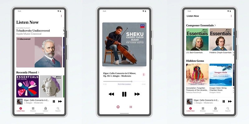 Aplikasi Apple Music Classical tersedia di Android