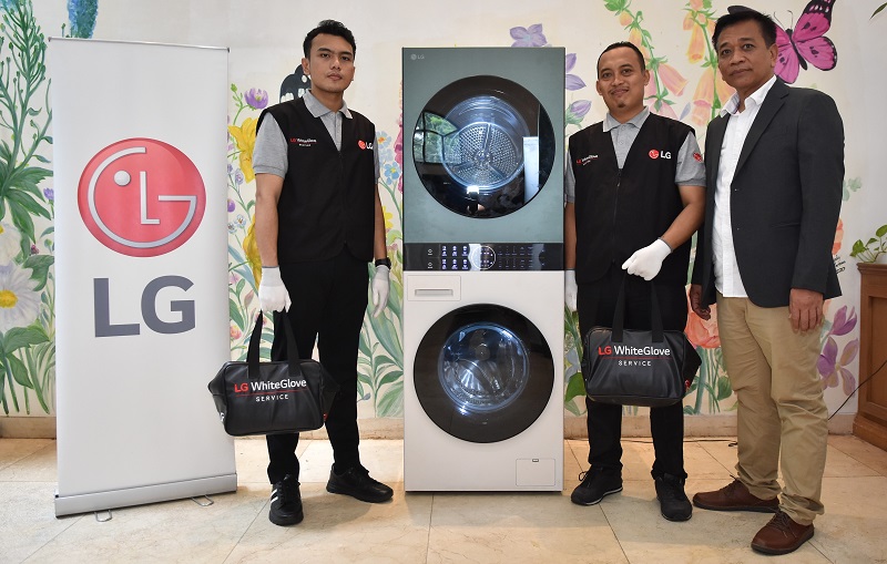 LG manjakan pengguna dengan White Gloves Services